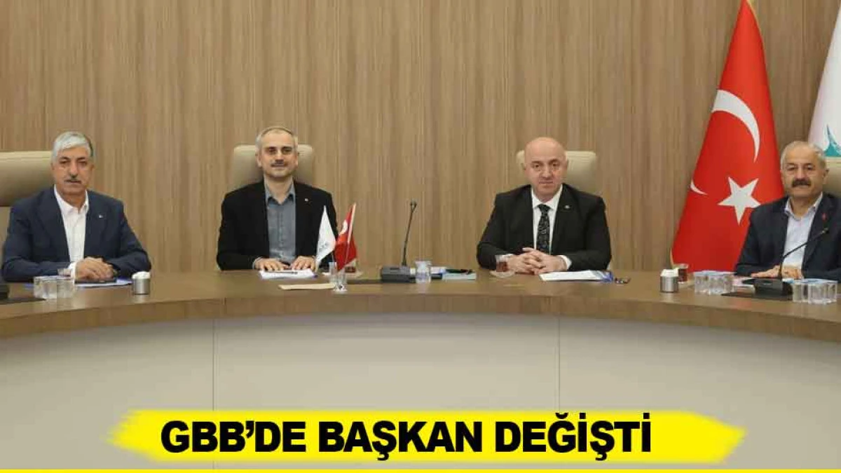 GBB&rsquo;DE BAŞKAN DEĞİŞTİ