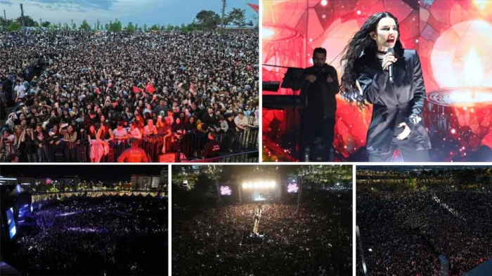 GEBZE GEBZE OLALI B&Ouml;YLE KALABALIK BİR KONSER G&Ouml;RMEDİ