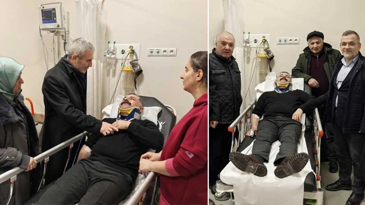 GEBZE İL&Ccedil;E BAŞKANLARI G&Ouml;KHAN ORHAN'I YALNIZ BIRAKMADI