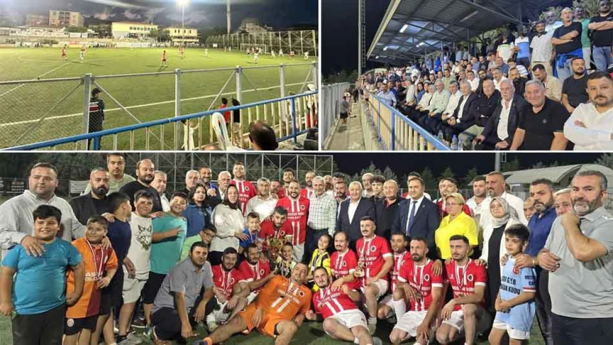 GEBZE BÖLGESİ KÖYLERİNİN ŞAMPİYONU BELLİ OLDU