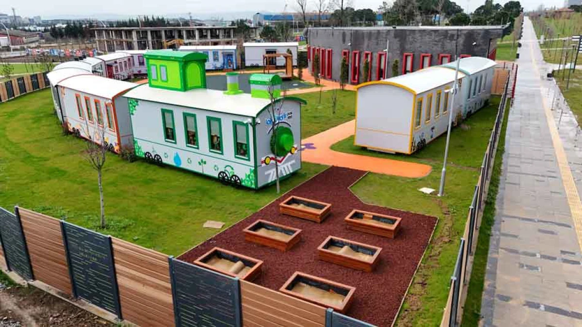 Gebze Lokomotif &Ccedil;ocuk K&ouml;y&uuml; Tamamlandı