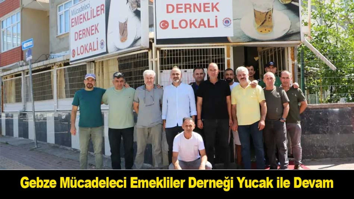 Gebze M&uuml;cadeleci Emekliler Derneği Yucak ile Devam