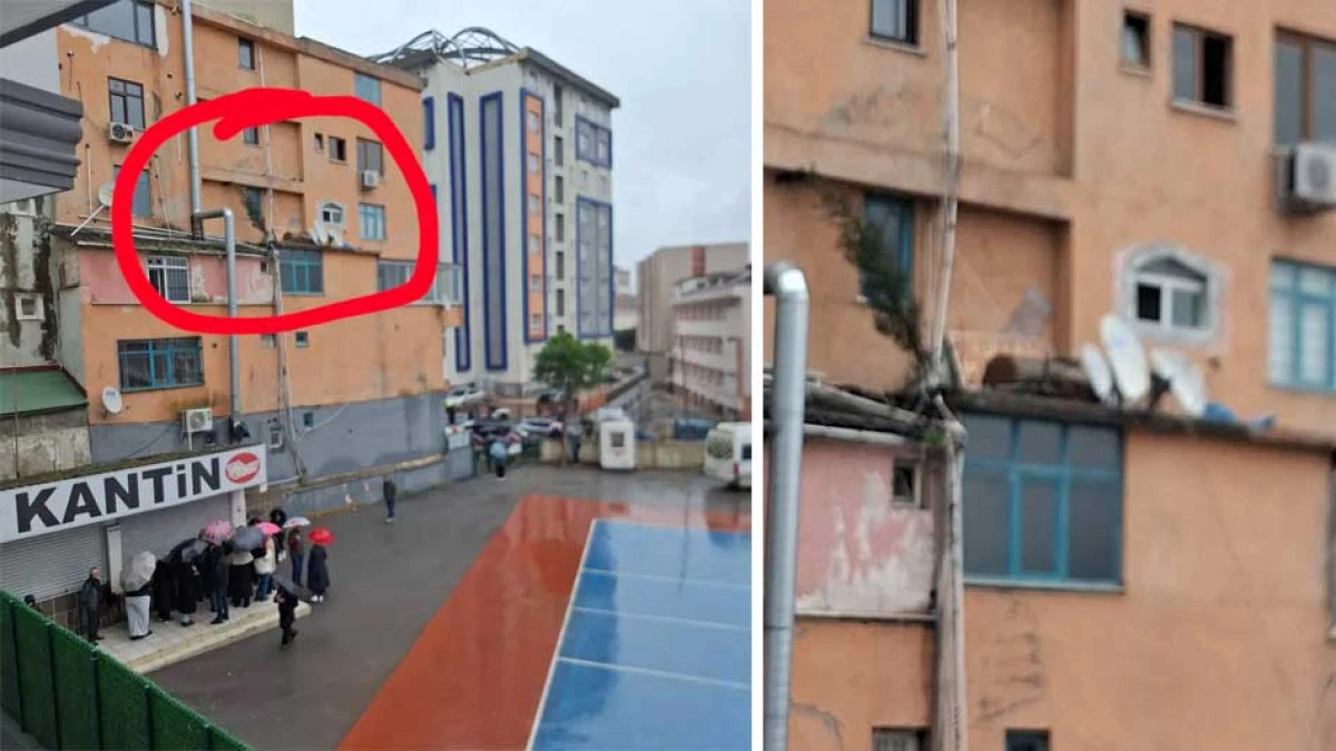 GEBZE OSMANGAZİ OKULUNUN BAH&Ccedil;ESİ İ&Ccedil;İN BU TEHLİKEYE DİKKAT!