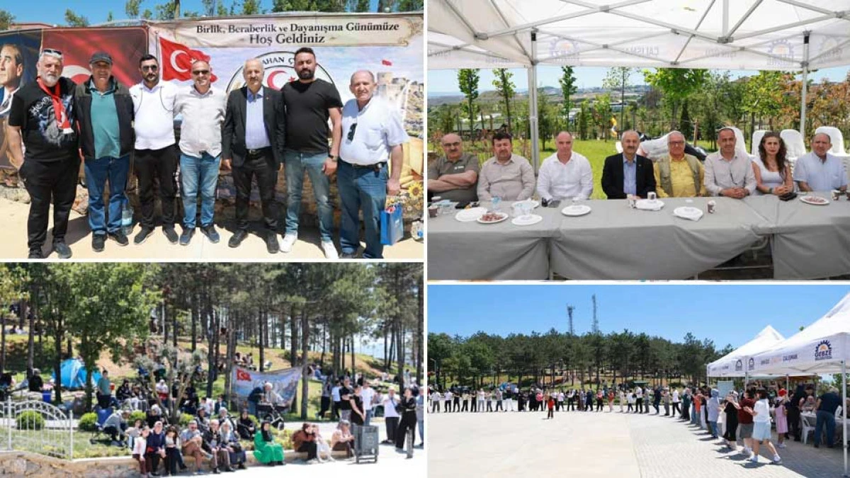 GEBZE PELİTLİ BAYRATEPE'NİN İLK KONUKLARI &Ccedil;ILDIRLILAR OLDULAR
