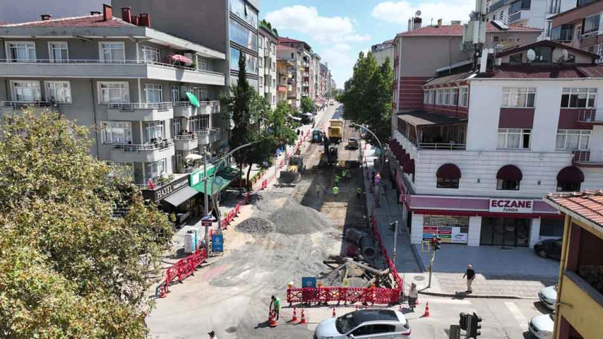 Gebze Şehit Numan Dede Caddesi yenileniyor