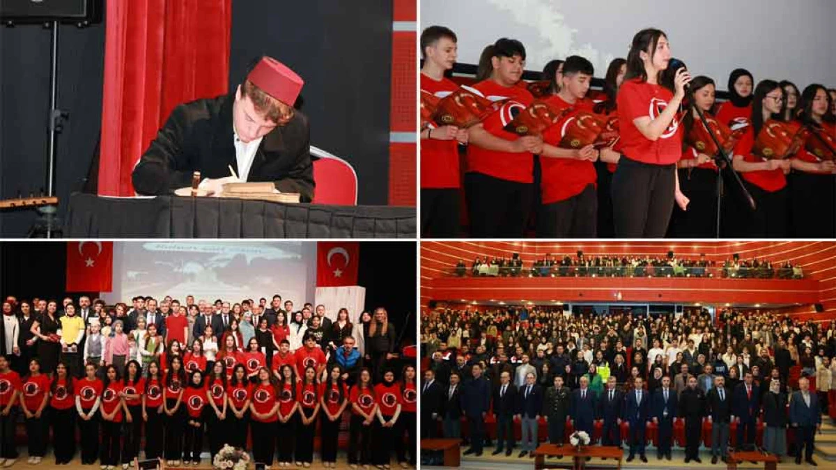 Gebze'da İstiklal Marşı&rsquo;nın kabulu ve Mehmet Akif Ersoy&rsquo;u anma etkinliği 