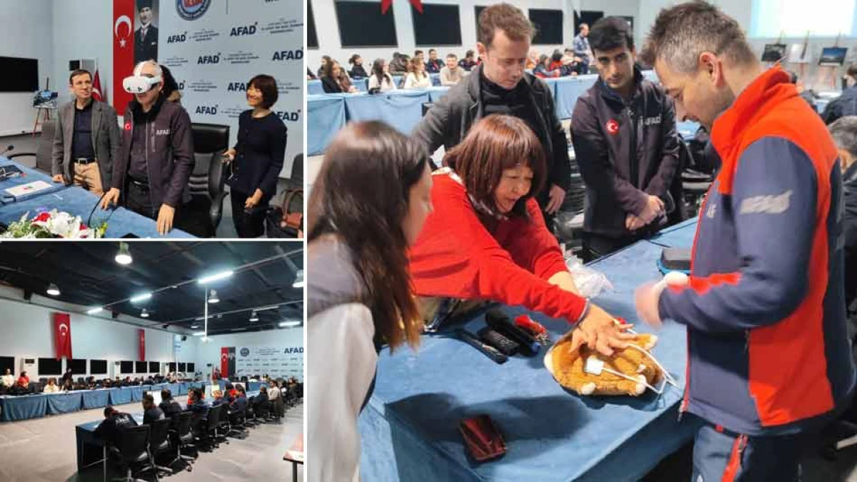 Gebze'de Geleceğin Afet Eğitim Teknolojileri Tanıtıldı