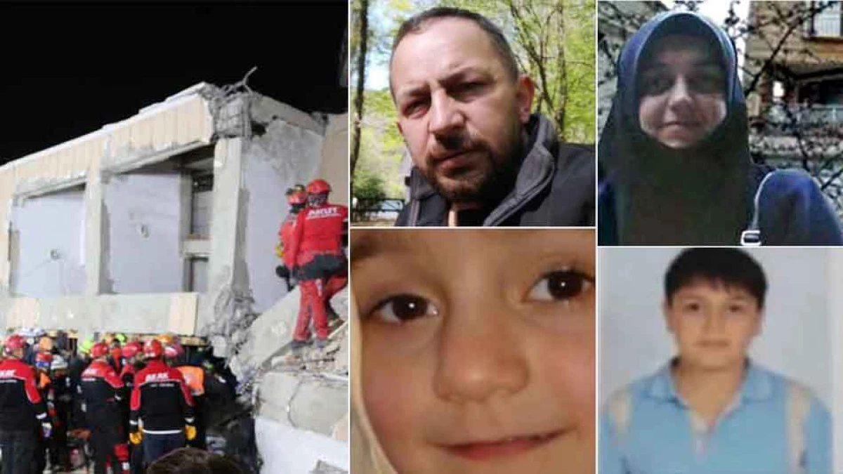 GEBZE'DE Kİ BİNA ÇÖKMESİNDE YAŞAMLARINI YİTİRENLER BUGÜN TOPRAĞA VERİLECEK