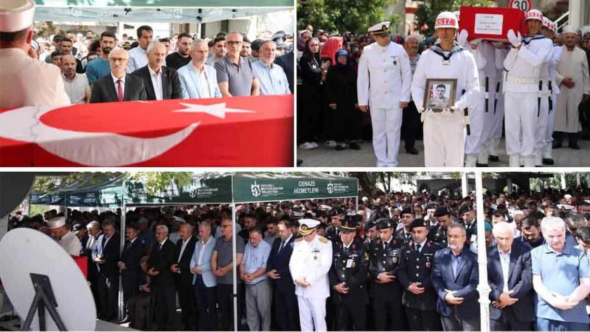 GEBZELİ ER SERHAT GÜNDÜZ SON YOLCULUĞUNA UĞURLANDI