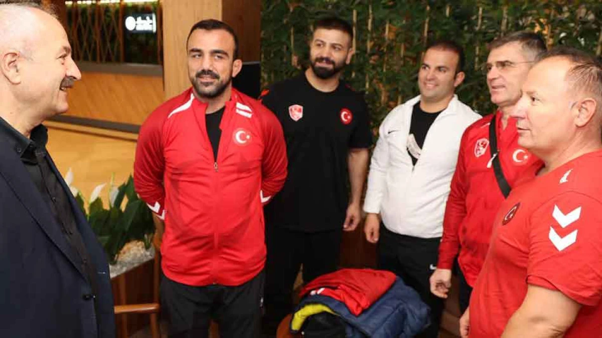 Gebzeli Güreşçiler Milli Takım Kampında