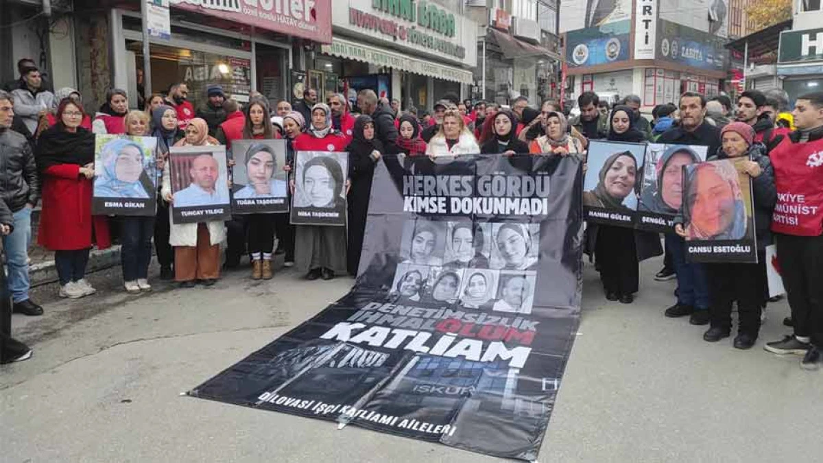 GEBZELİ SENDİKA VE GREVDEKİ İŞ&Ccedil;İLER DİLOVASI'NDAKİ PATLAMA İ&Ccedil;İN ALANDAYDI