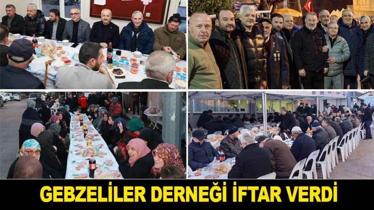 GEBZELİLER DERNEĞİNDEN BİR K&Ouml;Y İFTARI DAHA