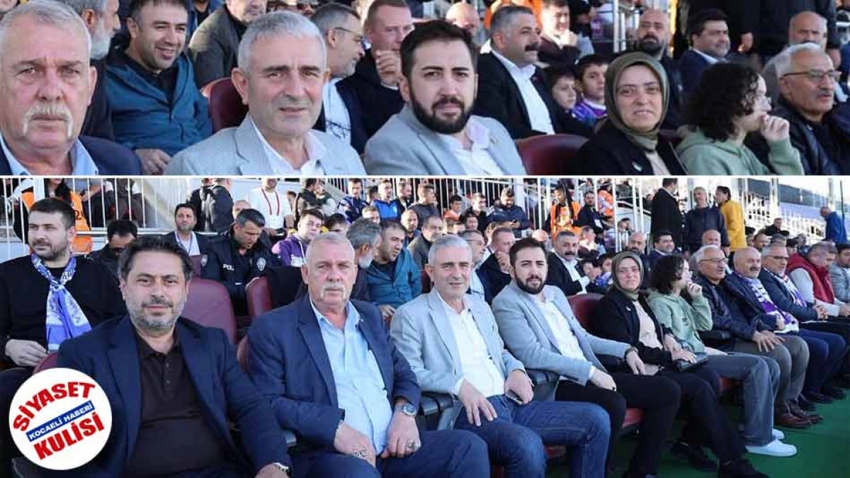 GEBZESPOR PROTOKOL TRİBÜNÜNDE DE İKTİDARA KIYAK 