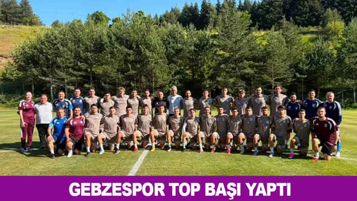 GEBZESPOR TOP BAŞI YAPTI