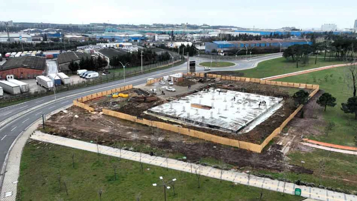 GEBZE'YE YENİ İTFAİYE BİNASI İNŞA EDİLİYOR