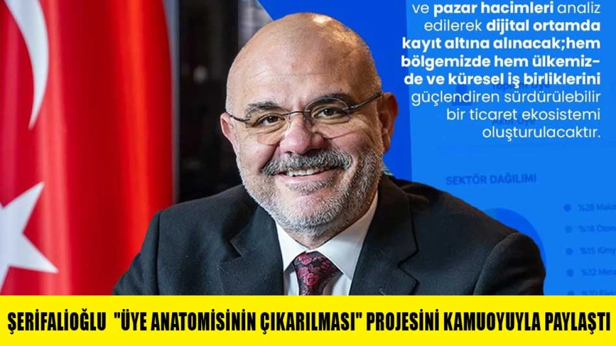 GTO BAŞKAN ADAYI OĞUZ ŞERİFALİOĞLU ''&Uuml;YE ANATOMİSİNİN &Ccedil;IKARILMASI'' PROJESİNİ KAMUOYUYLA PAYLAŞTI