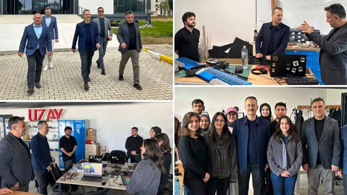 GT&Uuml; KURUCU REKT&Ouml;R&Uuml; VE SAVUNMA SANAYİ BAŞKANI PROF. DR. HALUK G&Ouml;RG&Uuml;N GEBZE'YE GELDİ