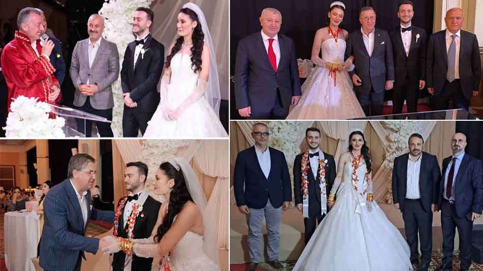 HAYATİ BAYRAM OĞLUNU EVLENDİRDİ