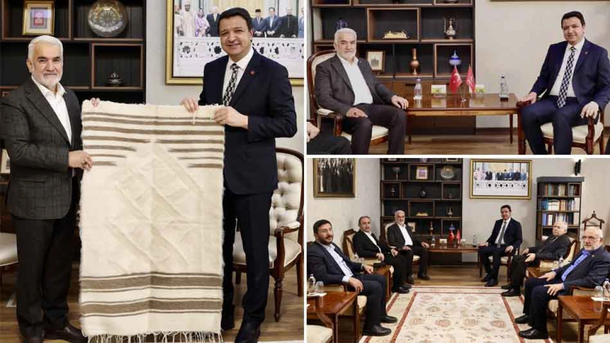 H&Uuml;DA PAR'IN SAADET PARTİSİ ZİYARETİ MERAK ETTİRDİ