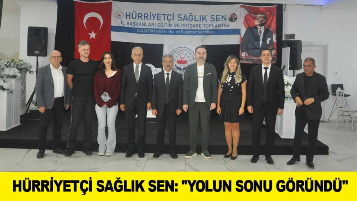 H&Uuml;RRİYET&Ccedil;İ SAĞLIK SEN: ''YOLUN SONU G&Ouml;R&Uuml;ND&Uuml;''