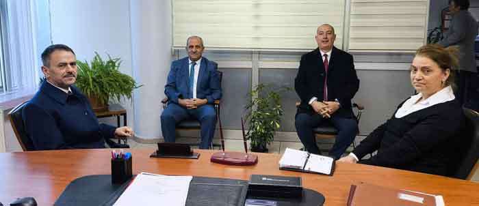 Vali İlhami Aktaş'tan Vergi Dairesi Ziyareti