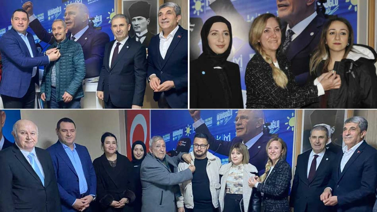 İYİ Parti &Ccedil;ayırova&rsquo;da Yeni &Uuml;ye Katılımları