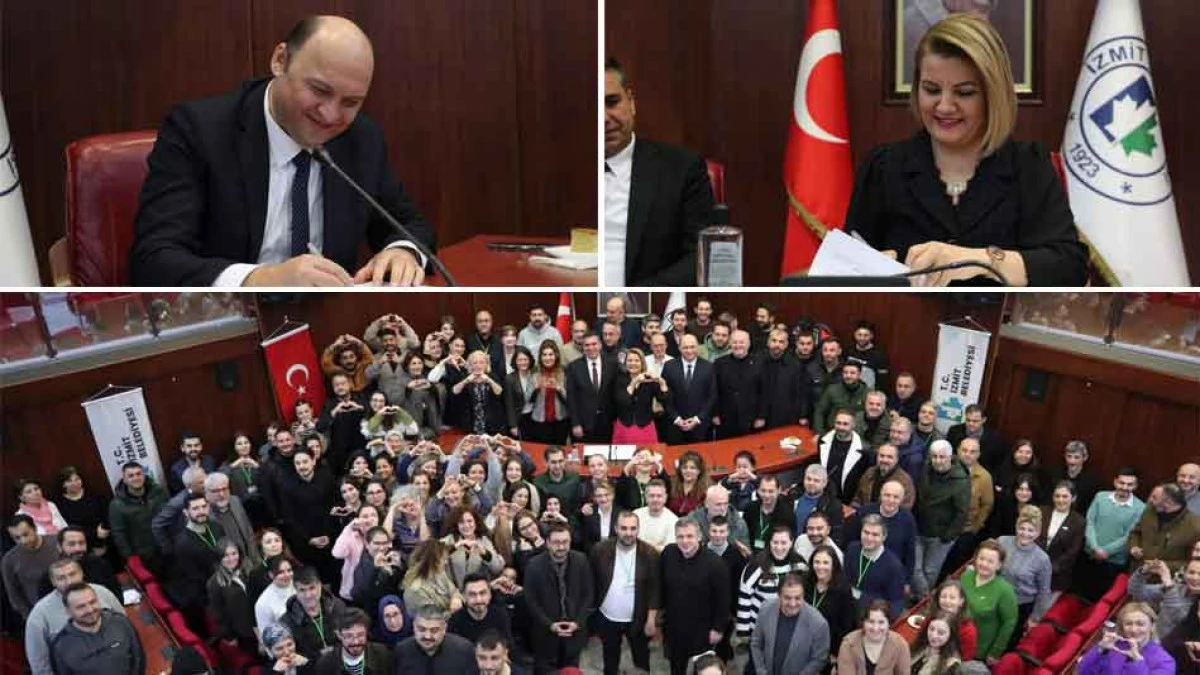 İZMİT BELEDİYESİNDEN REKOR ANLAŞMA; HERKES 85 BİN TL ALACAK