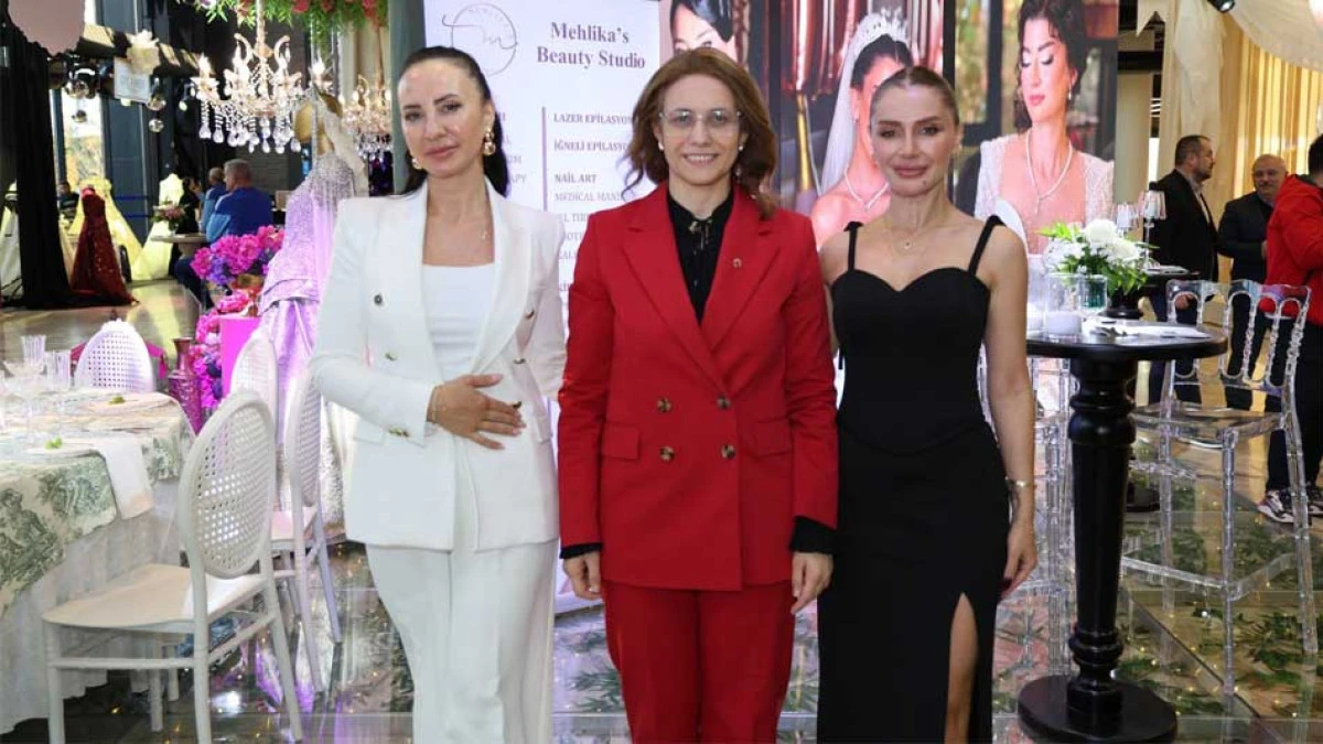 KBB BAŞKAN VEKİLİ BERNA ABİŞ EVLİLİK FUARINDA