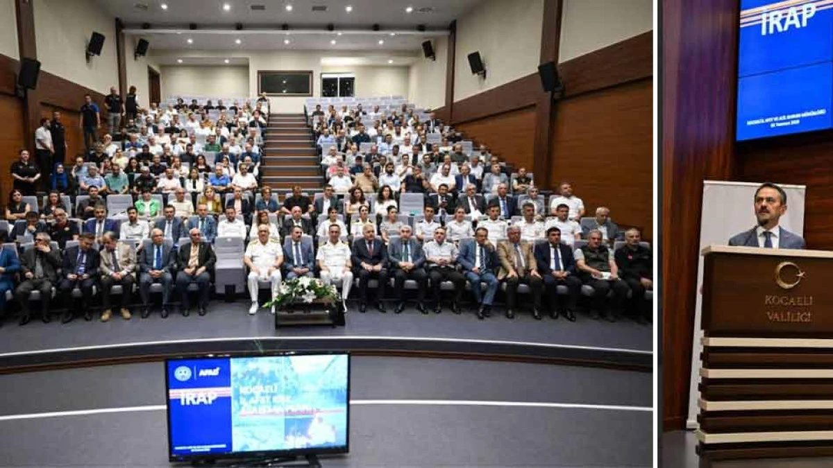 Kocaeli 2027-2031 İl Afet Risk Azaltma Planı Toplantısı Yapıldı