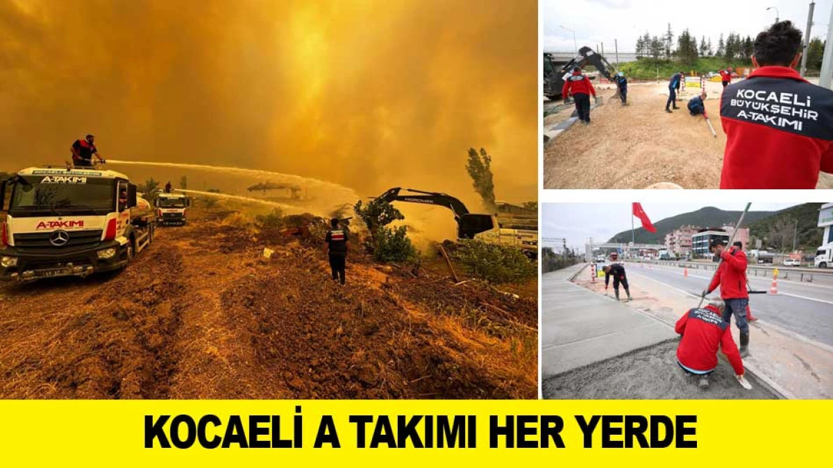 KOCAELİ A TAKIMI HER YERDE