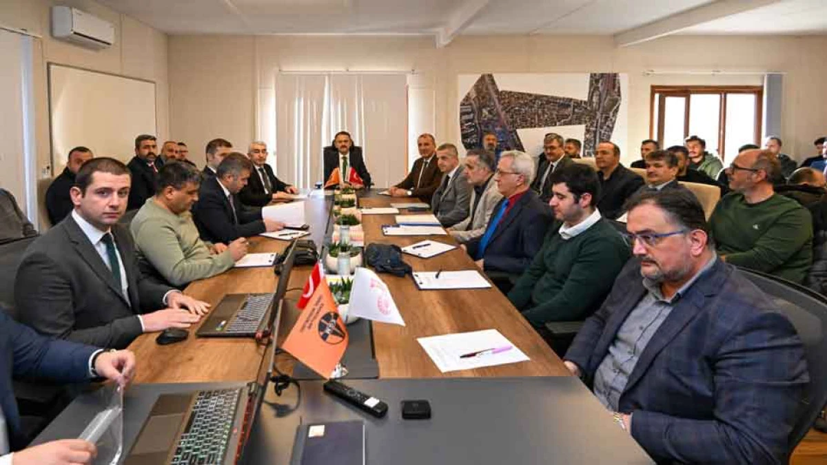 Kocaeli Altyapı Koordinasyon Toplantısı Yapıldı