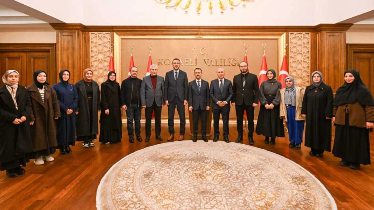 Kocaeli End&uuml;l&uuml;s D&uuml;ş&uuml;nce Topluluğu Vali Aktaş&rsquo;ı Ziyaret Etti