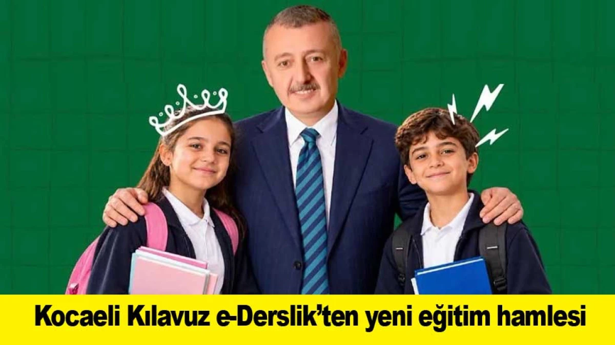 Kocaeli Kılavuz e-Derslik&rsquo;ten yeni eğitim hamlesi