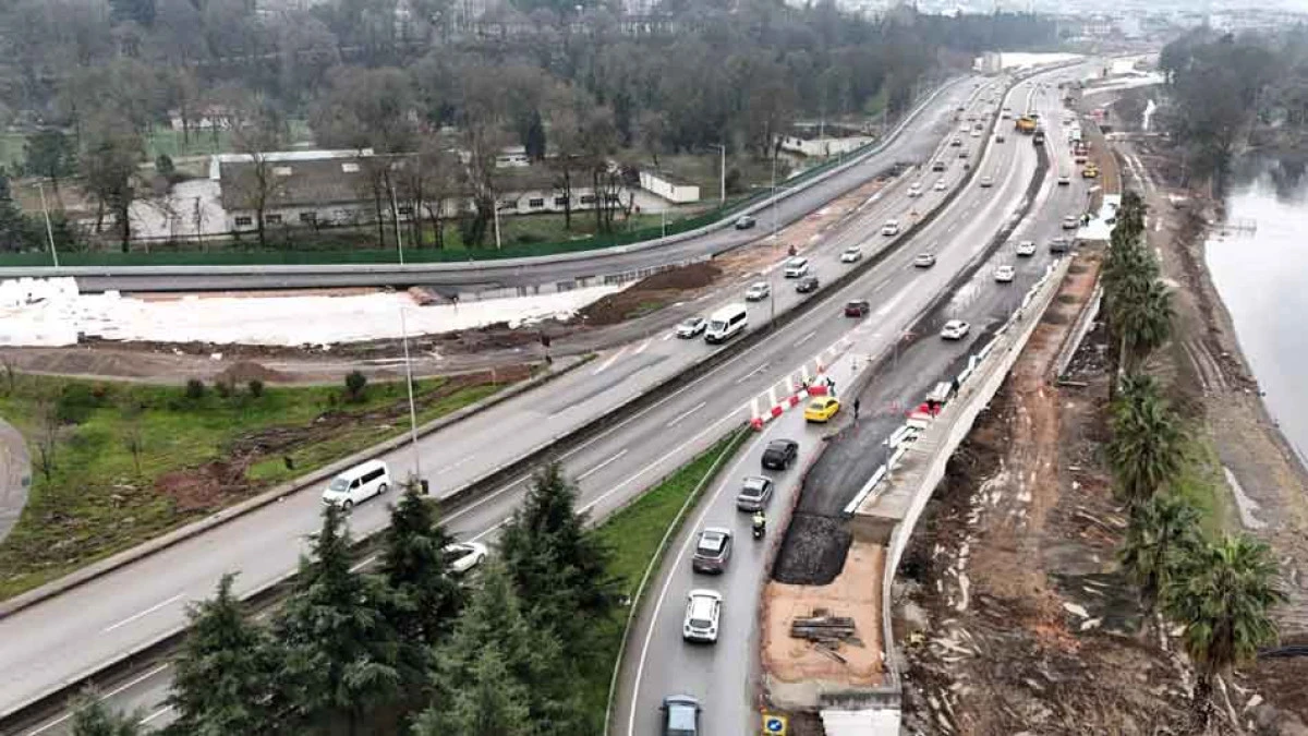 KOCAELİ// Kuzey yan yol da trafiğe a&ccedil;ıldı
