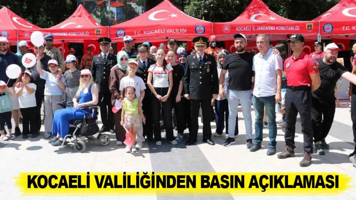KOCAELİ VALİLİĞİNDEN BASIN A&Ccedil;IKLAMASI