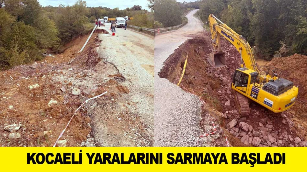 KOCAELİ YARALARINI SARMAYA BAŞLADI