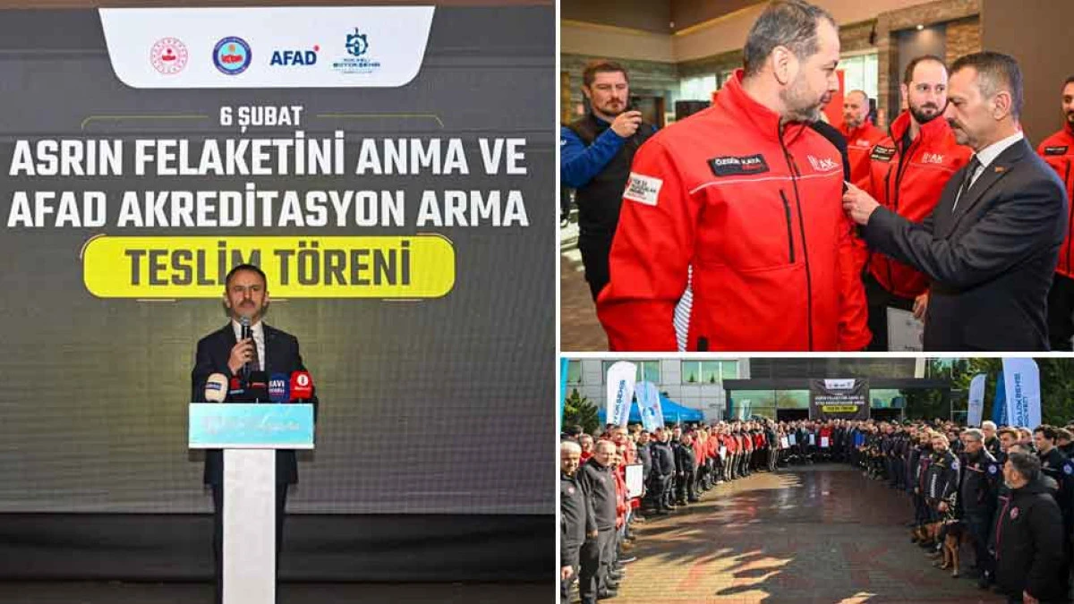 KOCAELİ'DE 6 ŞUBAT İ&Ccedil;İN ANLAMLI BULUŞMA