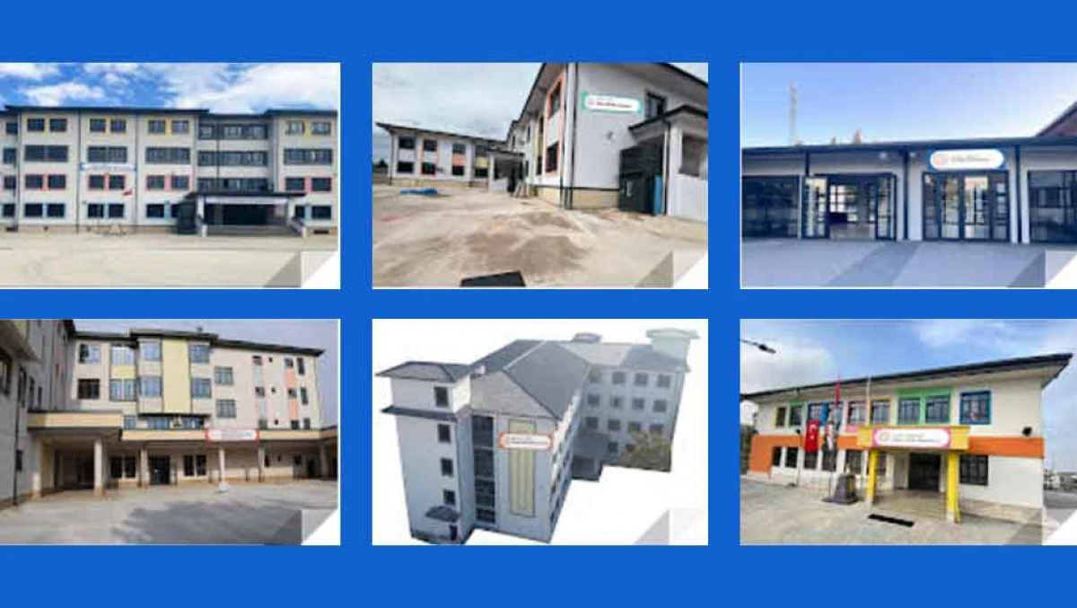 KOCAELİ'DE 6 YENİ OKULDA İLK ZİL PAZARTESİ ÇALIYOR