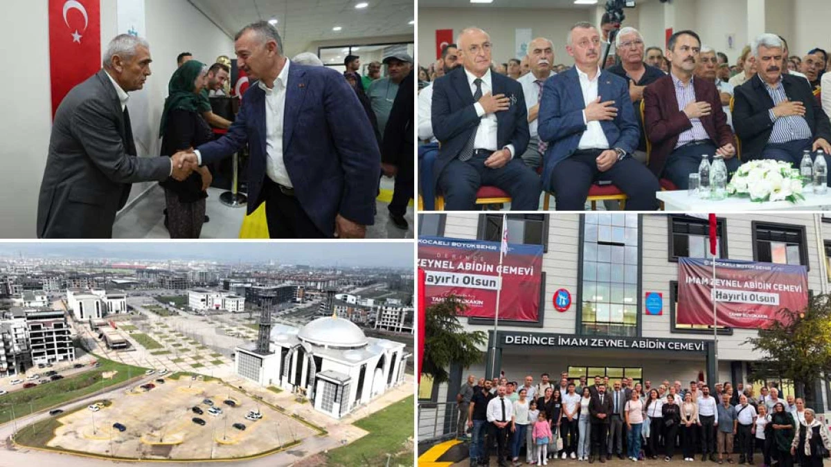 Kocaeli'de Camiden Cemevine 32 Milyon Liralık Destek