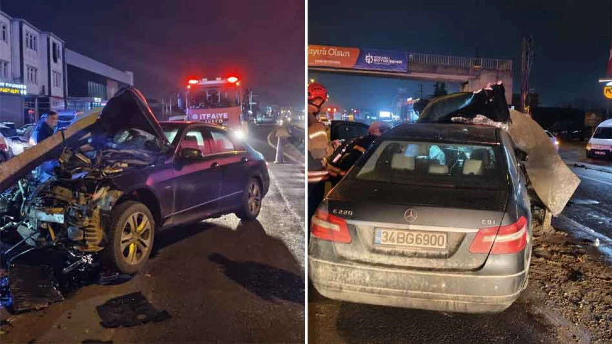 KOCAELİ'DE FECİ KAZA