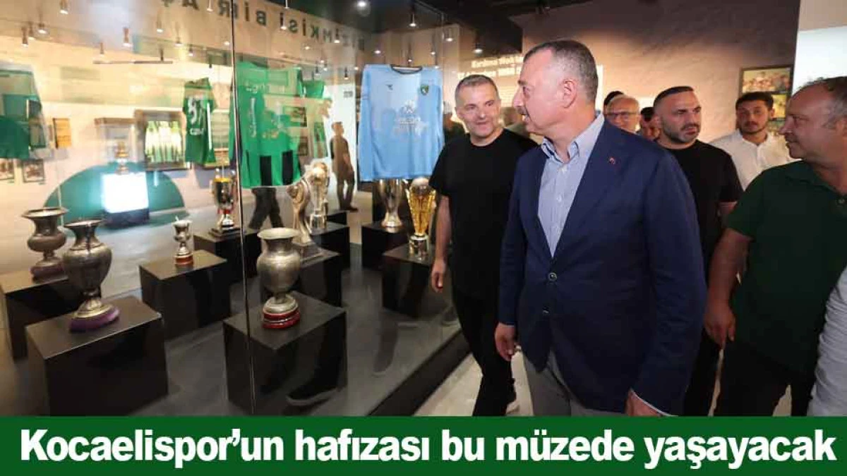 Kocaelispor&rsquo;un hafızası bu m&uuml;zede yaşayacak