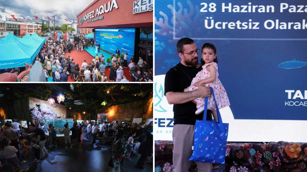 K&Ouml;RFEZ AQUA PARK'IN 41 BİNİNCİ ZİYARET&Ccedil;İSİ EMRE &Ccedil;ELİK OLDU