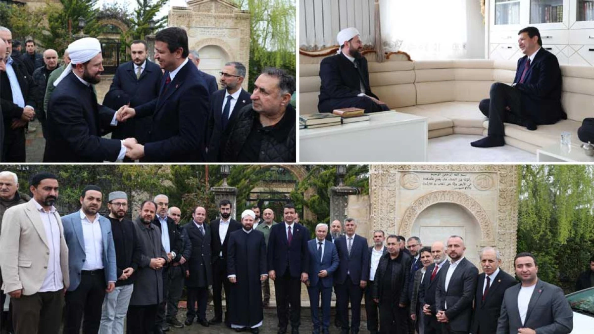 SP GENEL BAŞKANI ARIKAN ŞEYH MUAZ ORAN'I ZİYARET ETTİ