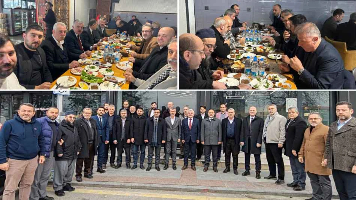 MHP GEBZE ONLARI YEMEKTE AĞIRLADI