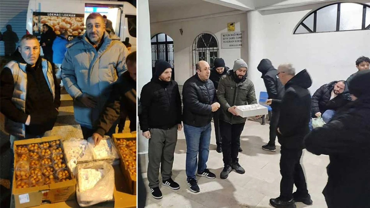 MHP GEBZE TATLI İKRAMINDA BULUNDU