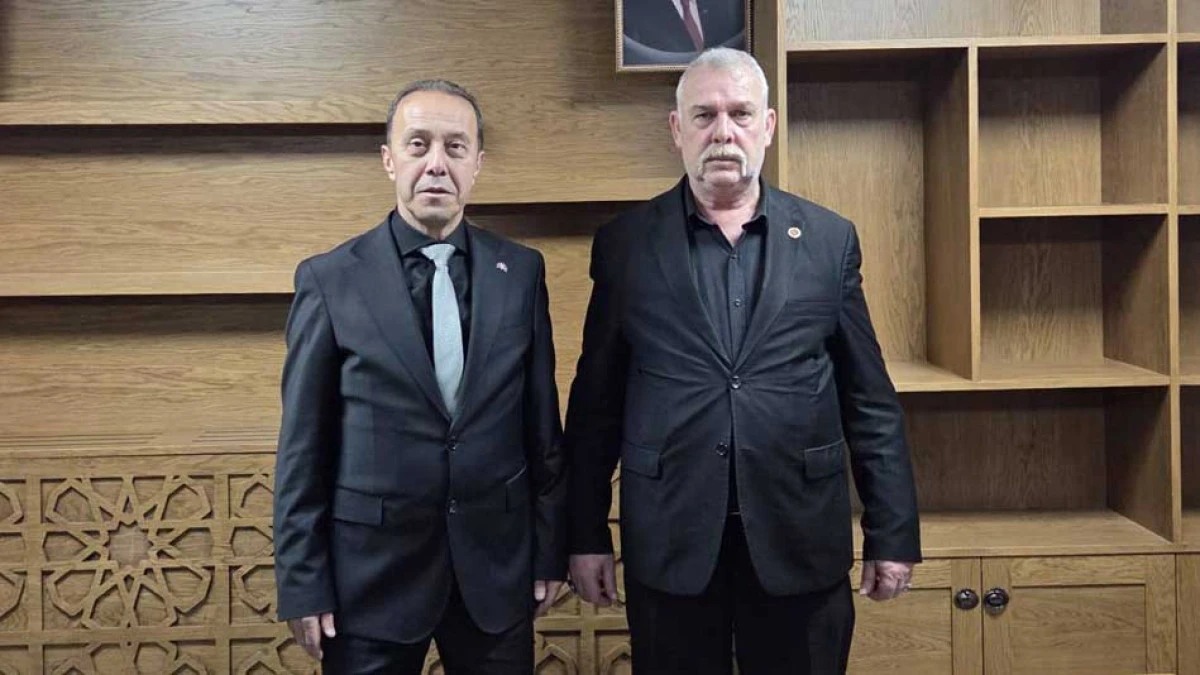 MHP GEBZE'DEN YENİ İL BAŞKANI AKIN'A ZİYARET