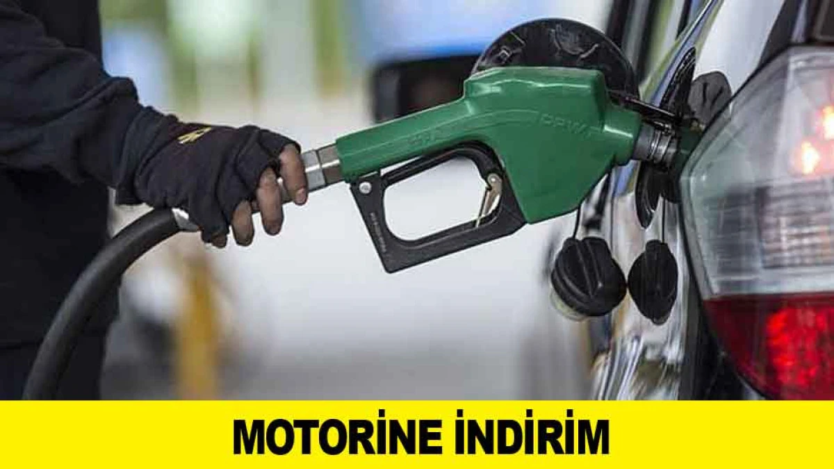 MOTORİNE İNDİRİM
