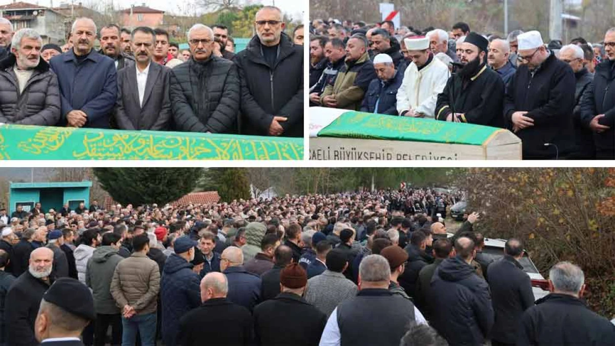 MUHTAR YAVAŞ GEBZE'DE SON YOLCULUĞUNA UĞURLANDI