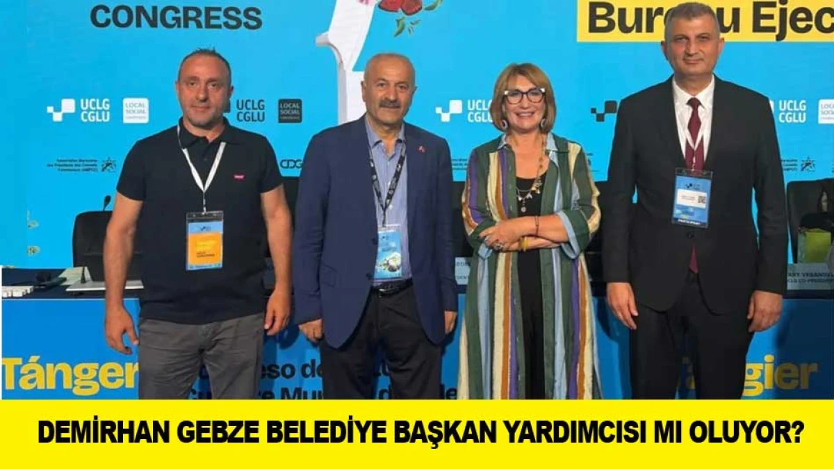 MUSTAFA DEMİRHAN GEBZE BELEDİYE BAŞKAN YARDIMCISI MI OLUYOR?