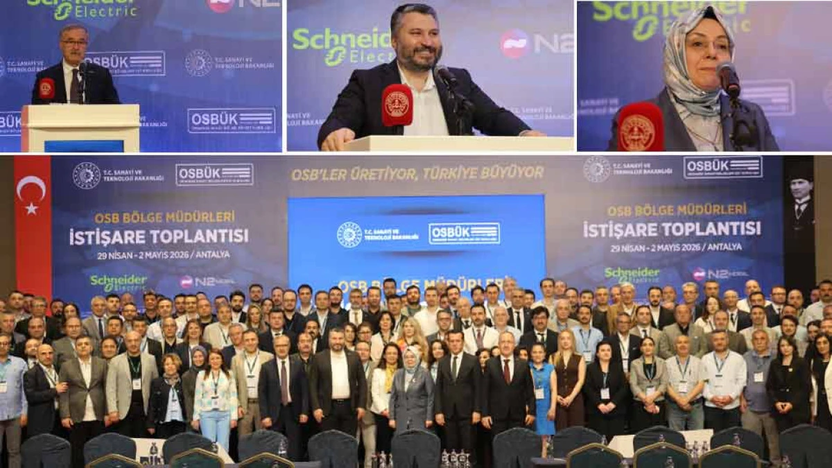 OSB B&Ouml;LGE M&Uuml;D&Uuml;RLERİ İSTİŞARE TOPLANTISI BAŞLADI